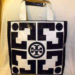 Tory Burch Canvas Lux-T tote